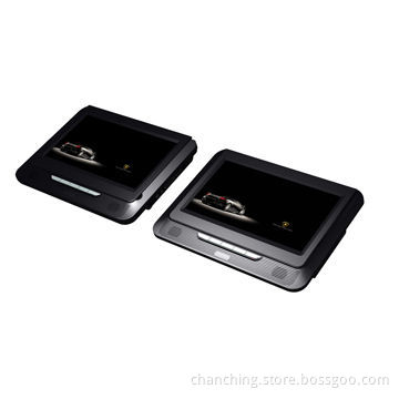 9-inch Portable DVD Player, Dual Analog Panels, Resolution 800 x 480